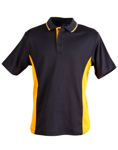 Picture of Winning Spirit, Kids TrueDry Contrast S/S Polo